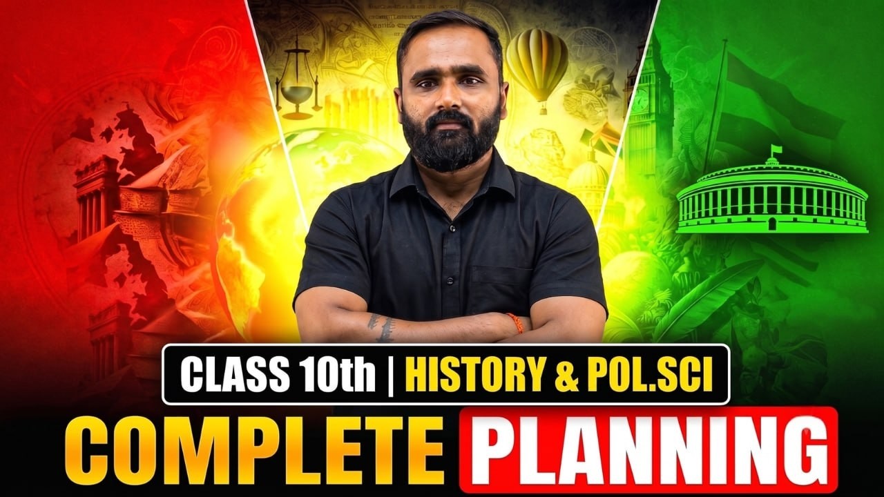 Class 10th Complete Planning !! | History & Political Science | Board Exam 2027 | Pradeep Giri Sir