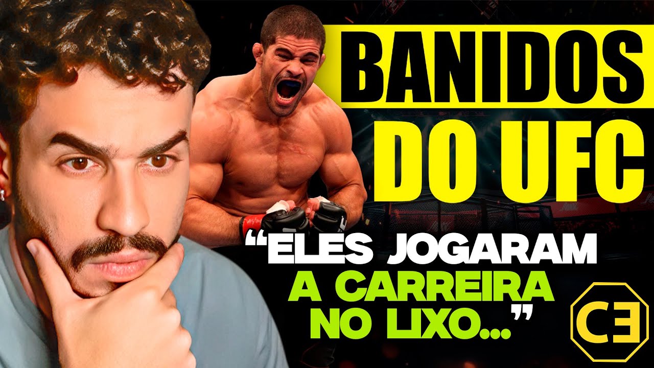 TOP 10 LUTADORES QUE FORAM BANIDOS PRA SEMPRE DO UFC! | REACT CANAL ENCARADA