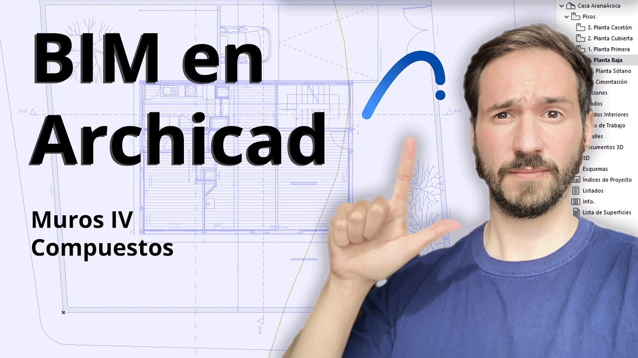 BIM en ArchiCAD #25 | Muros IV, Compuestos