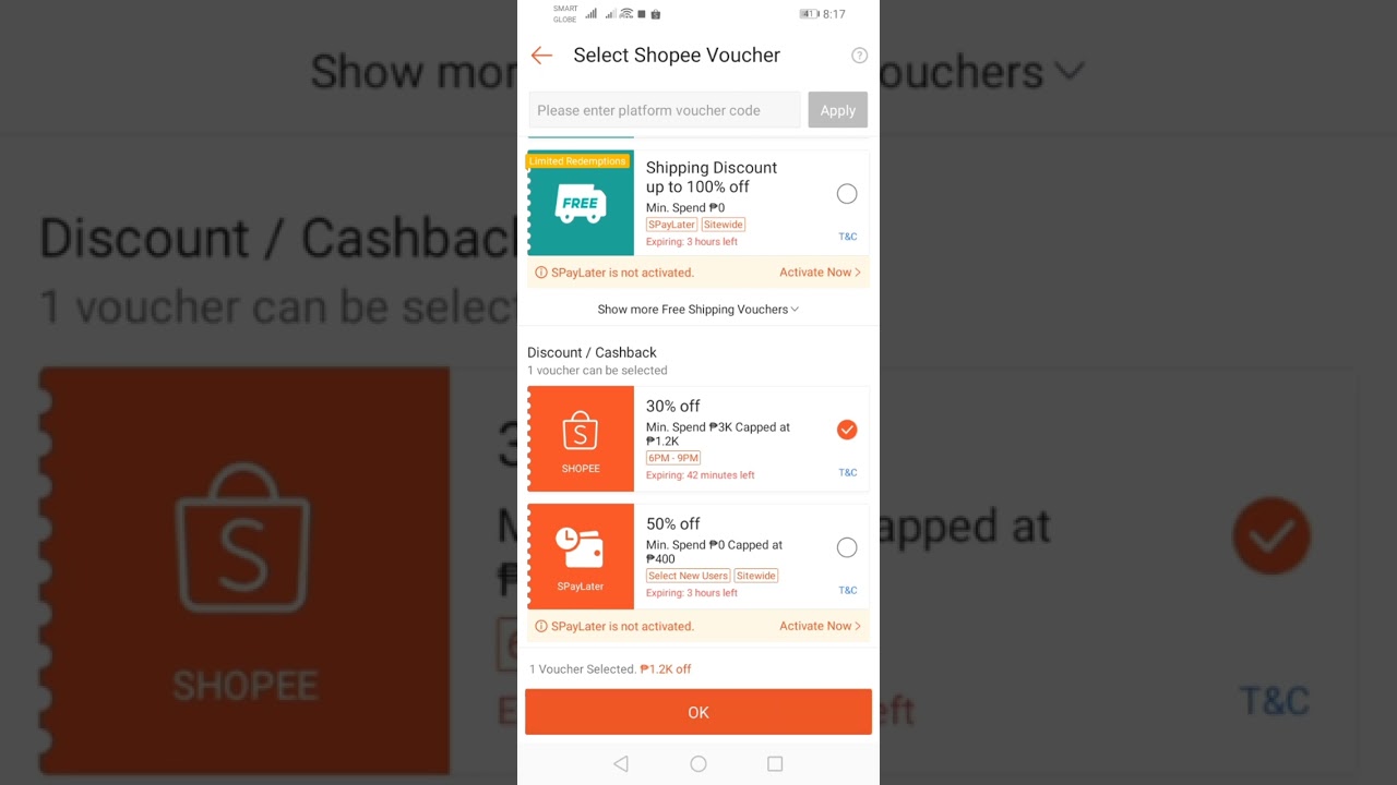 Itel S23 How to get the 1200 pesos Shopee discount voucher #itels23 #shopeefinds