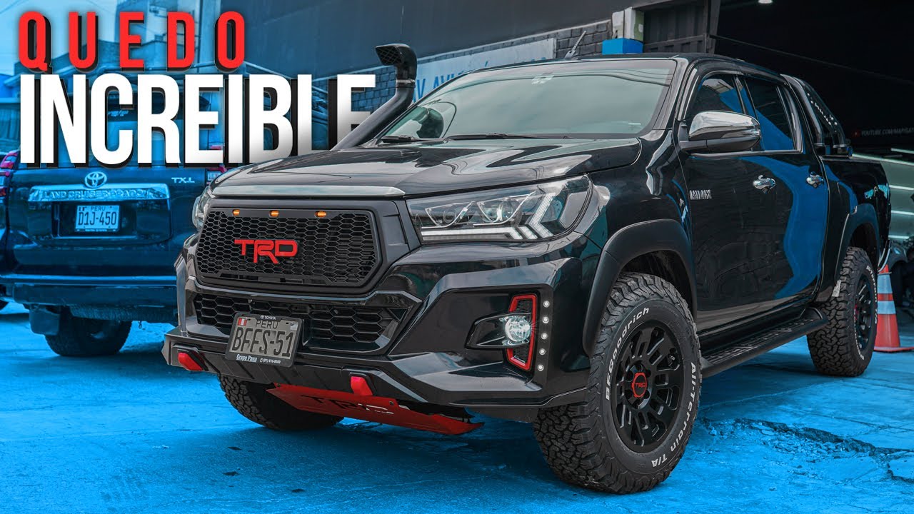 ESTA TOYOTA HILUX QUEDO INCREIBLE!! EQUIPAMIENTO COMPLETO 4X4