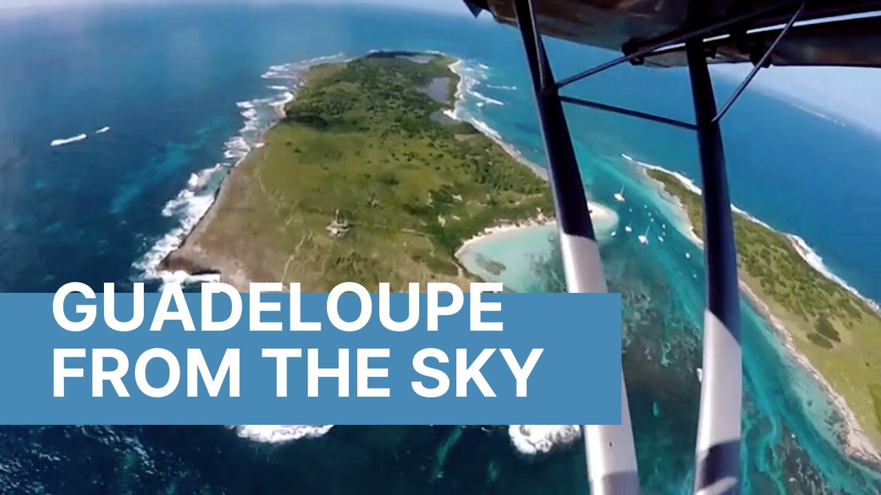 GUADELOUPE vue du ciel