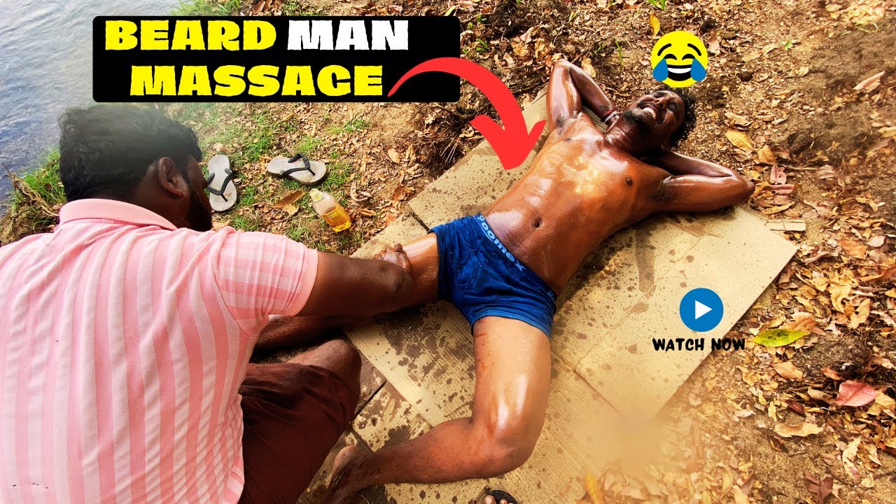 🔱Hogenakkal Super💯 Beard🧔🏻‍♂️ Man Massage💆 | Back Pain😰 Relief | River🏞️ Side Massage #massage