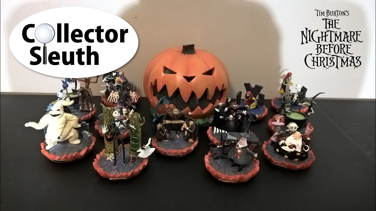 Hawthorne Village Nightmare Before Christmas Pumpkin King Collection