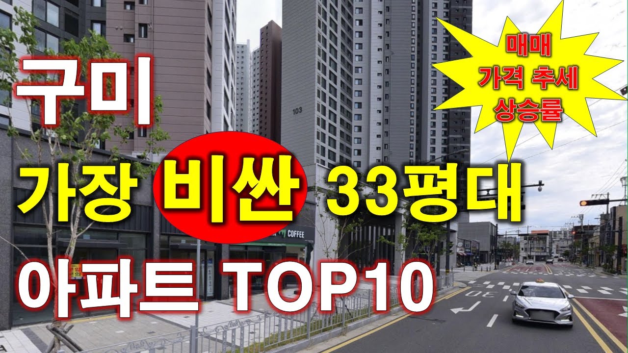 구미시 에서 가장 비싼 33평 아파트 TOP10 + 매매 가격 추세 + 구미 아파트 + 구미 부동산 + 구미 최고가 아파트