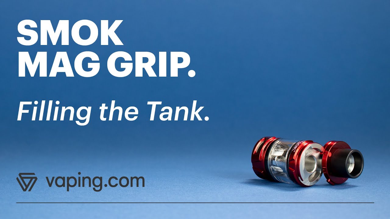 How to fill the SMOK Mag Grip TFV8 Baby V2 tank with vape juice