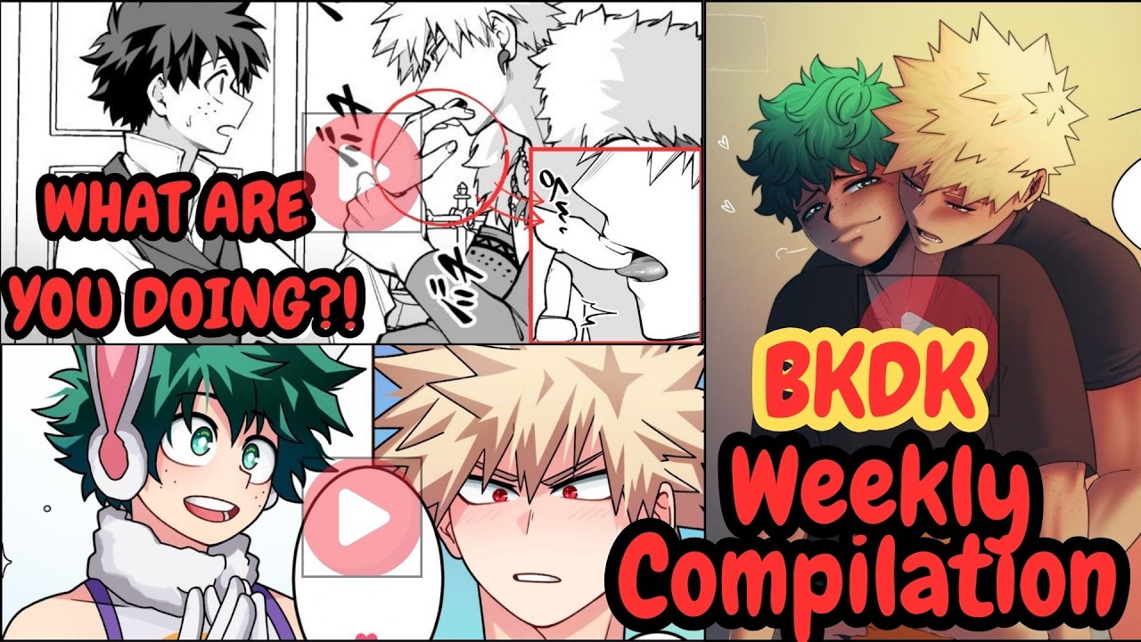 Bakudeku - BKDK Weekly Compilation 💚🔥 | Best Bakugo × Deku Comic Dubs (Week Special)