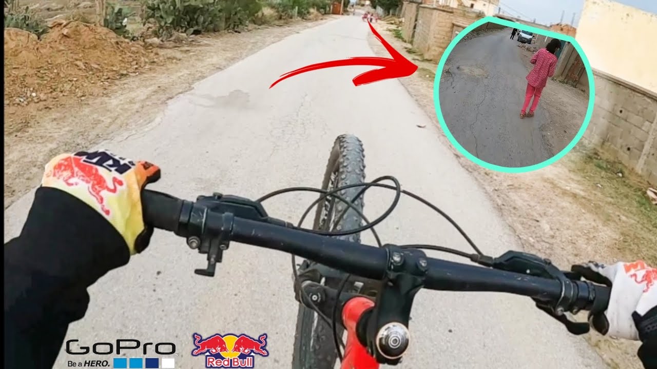 اول تجربة ل go pro في الجبل ( كدت ان ادهس طفلة 🤦🏻‍♂️😬 )