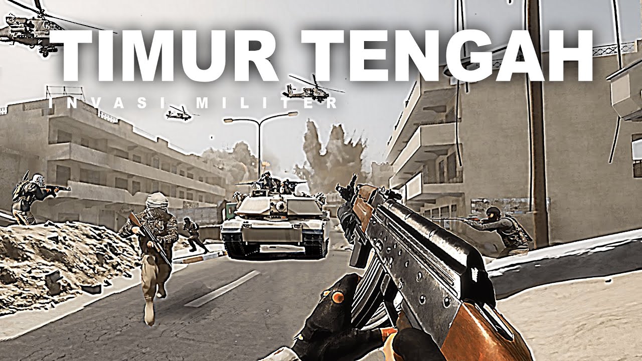 Middle East Military Invasion of Fallujah - Realistic Modern Warfare Squad
