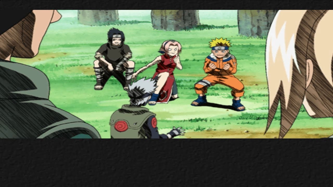 (PCSX2) Прохождение Naruto Ultimate Ninja 2, часть 40, Гай против Кабуто (Печать Гедо) (720p)