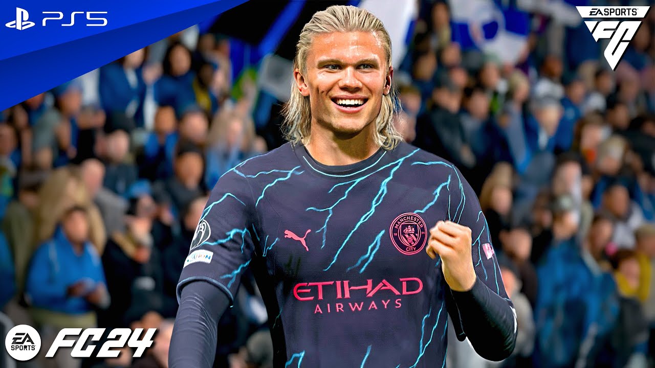 FC 24 - Copenhagen vs. Man City - Champions League 23/24 RO16 1st Leg Match | PS5™ [4K60]