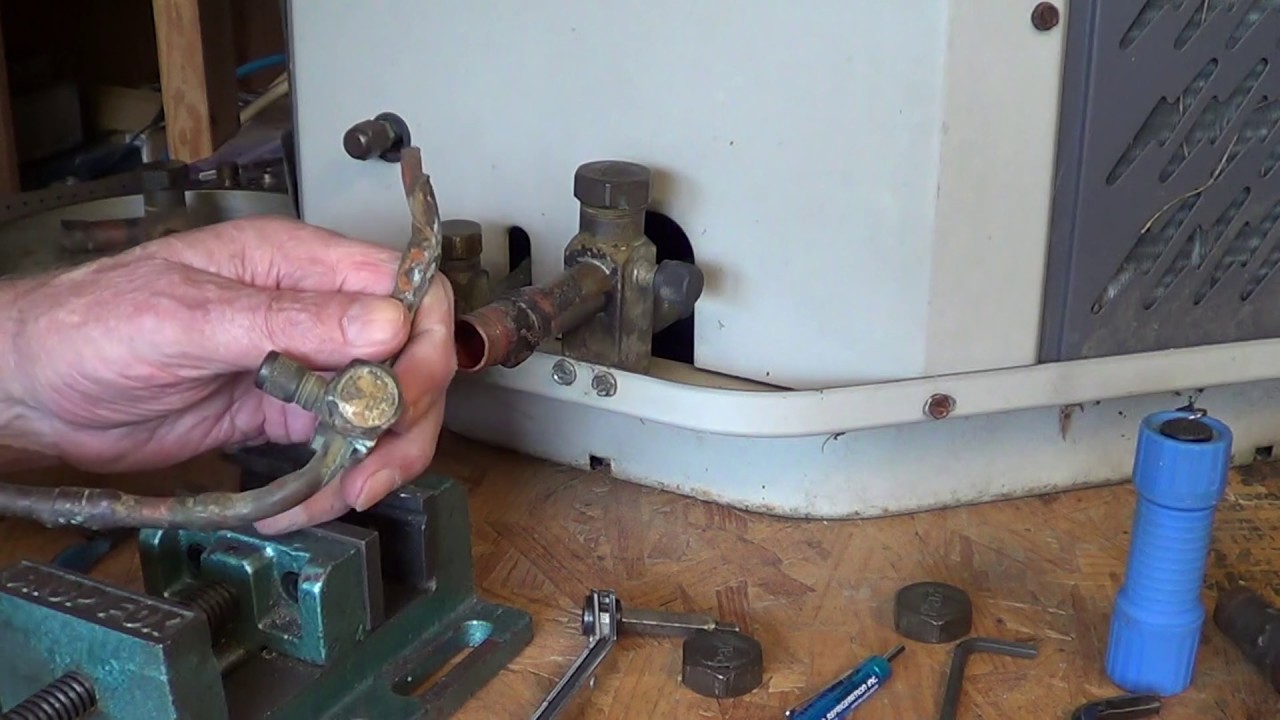 HVAC service valve repair with Zero Leak Seal (formerly SEAL410)