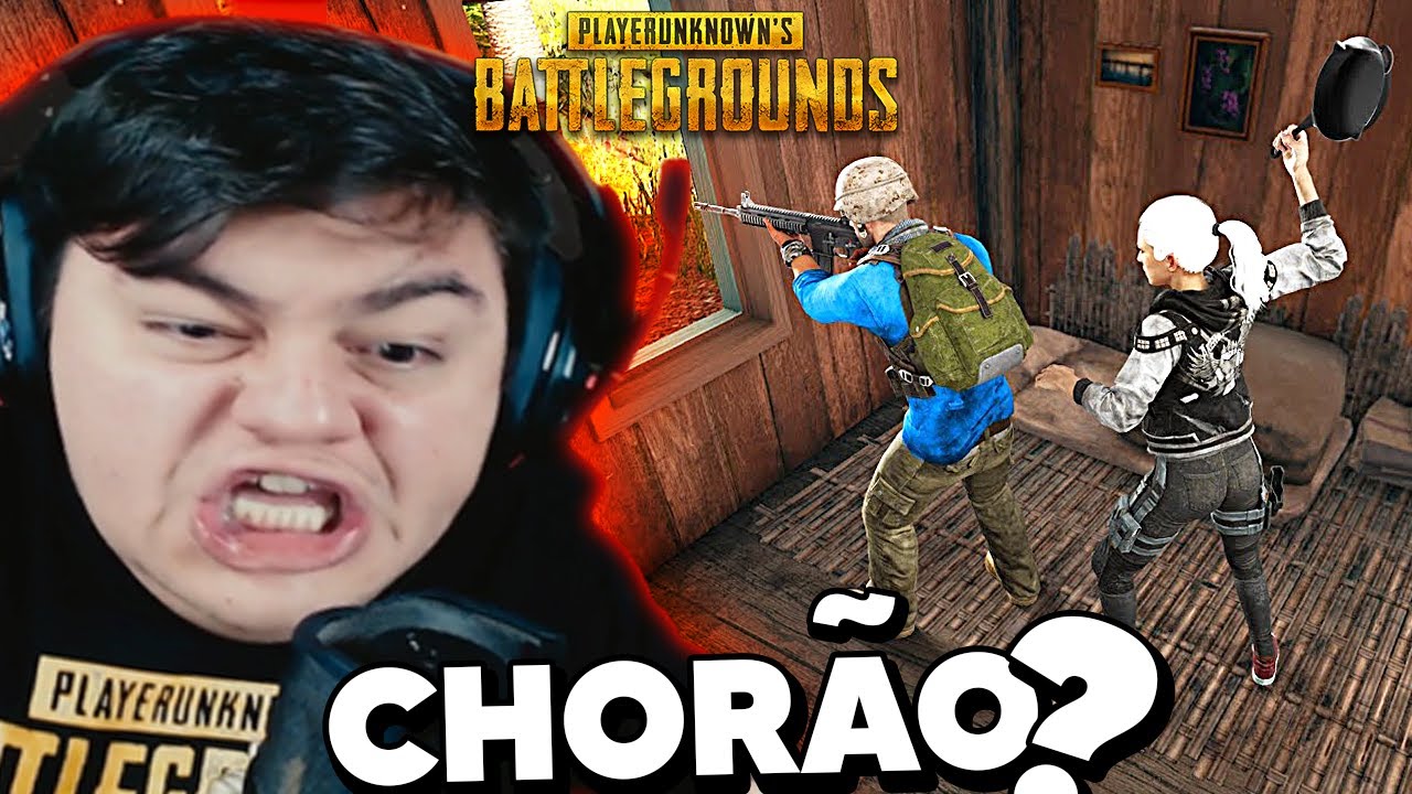 BURGAO CHORA DEMAIS OU TEM MUITO AZAR? (PUBG)