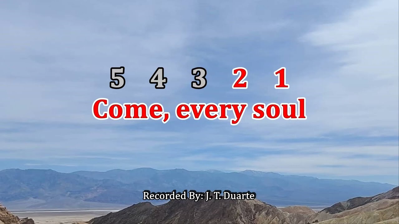 Only Trust Him - Key of E (Karaoke)