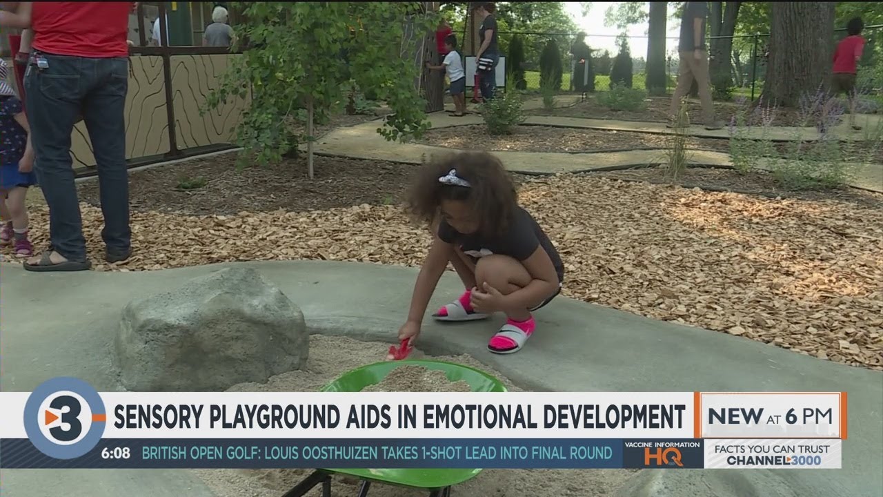 Sensory playground offers new opportunity for emotional development