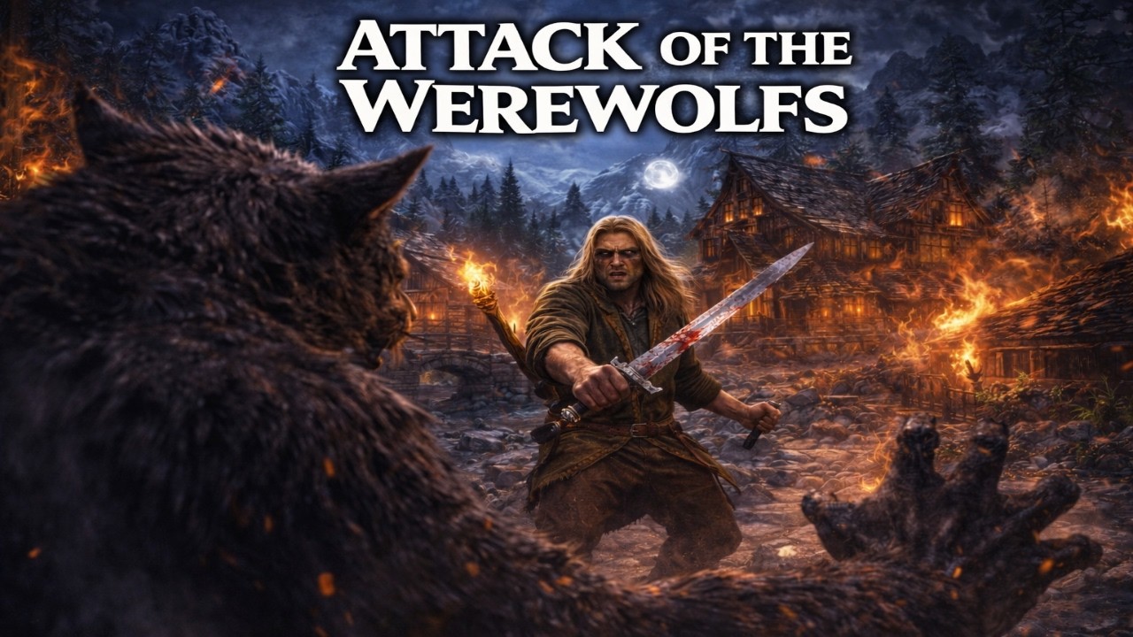 Attack of the werewolf's - Skyrim RP (Keizaal online)