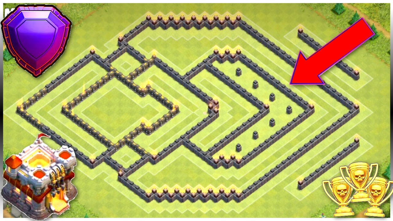 New BEST Town Hall 11 Trophy/War Base With Replays +Proof | Th11 Meta Defence - Anti-2 Star Lavaloon