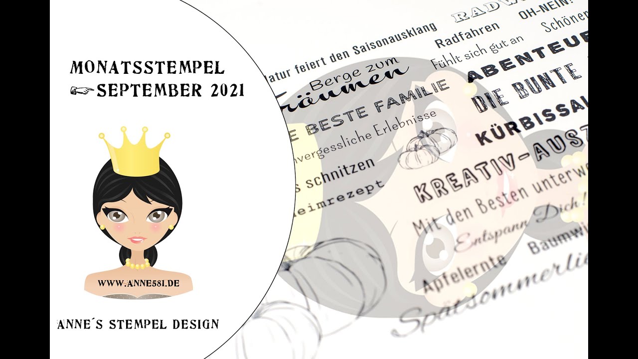 👑 Der Monatsstempel September 2021 im Detail