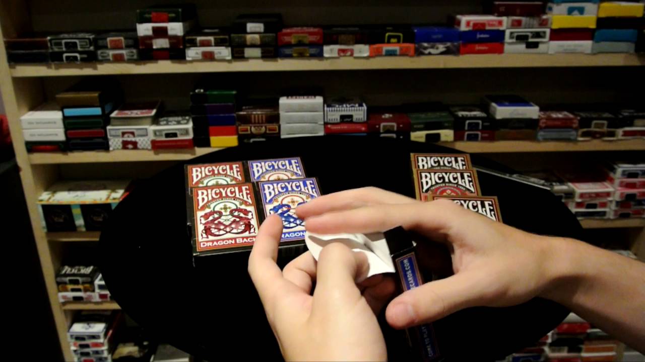 Bicycle Dragon Backs : Unboxing & Initial Review!