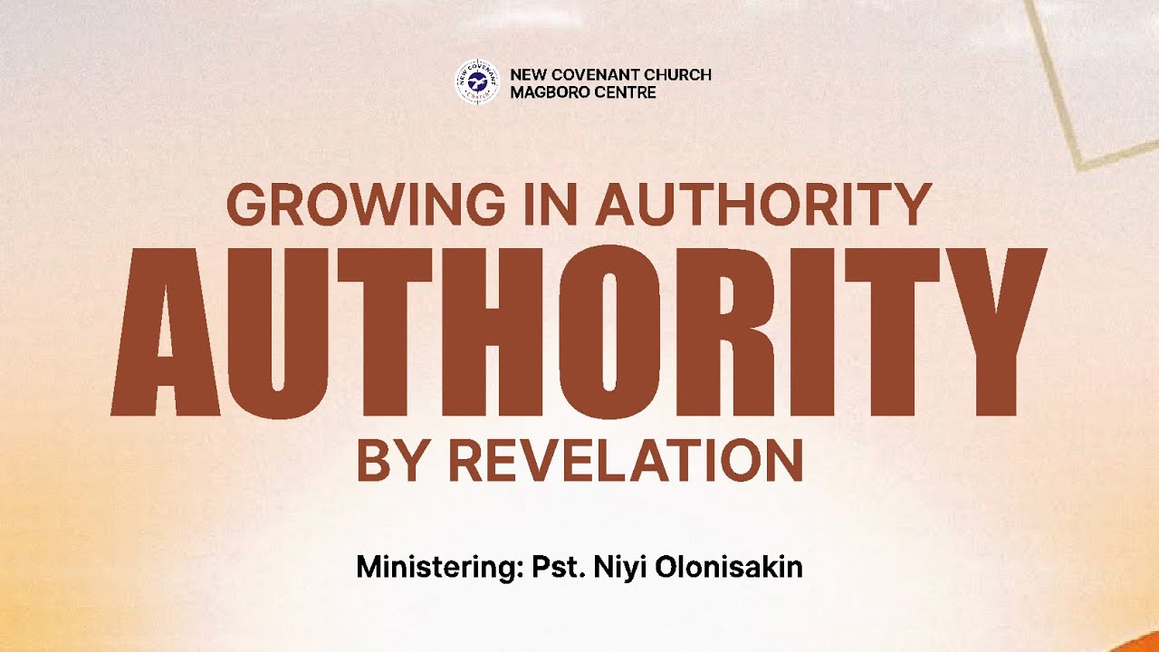 Sunday 2nd Service | Growing in Authority by Revelation|8th of March 2026