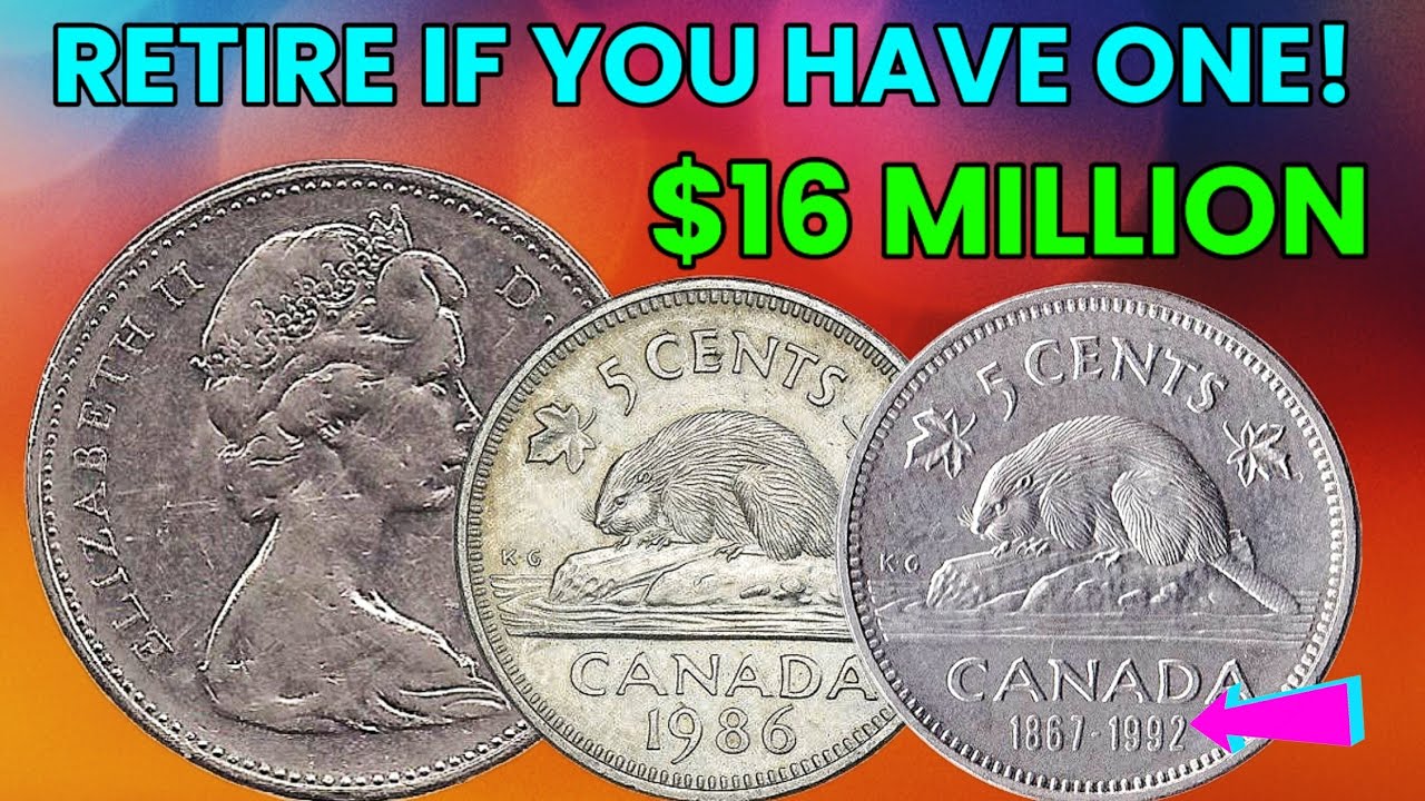 Top 3 Most Valuable Canadian 5 Cent Coins Worth Thousands! | Rare Nickel Coins You Might Have