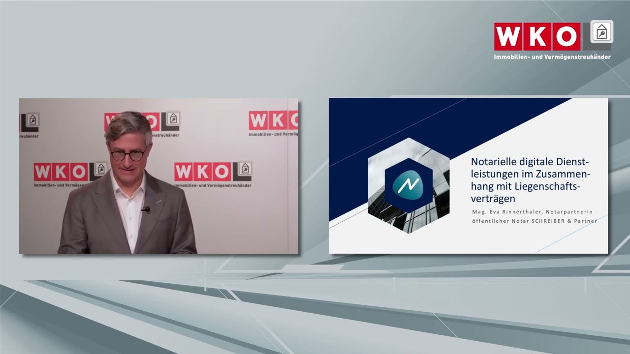 ImmoWebinar - Online Abwicklungen beim Notar (Mag. Eva Rinnerthaler)