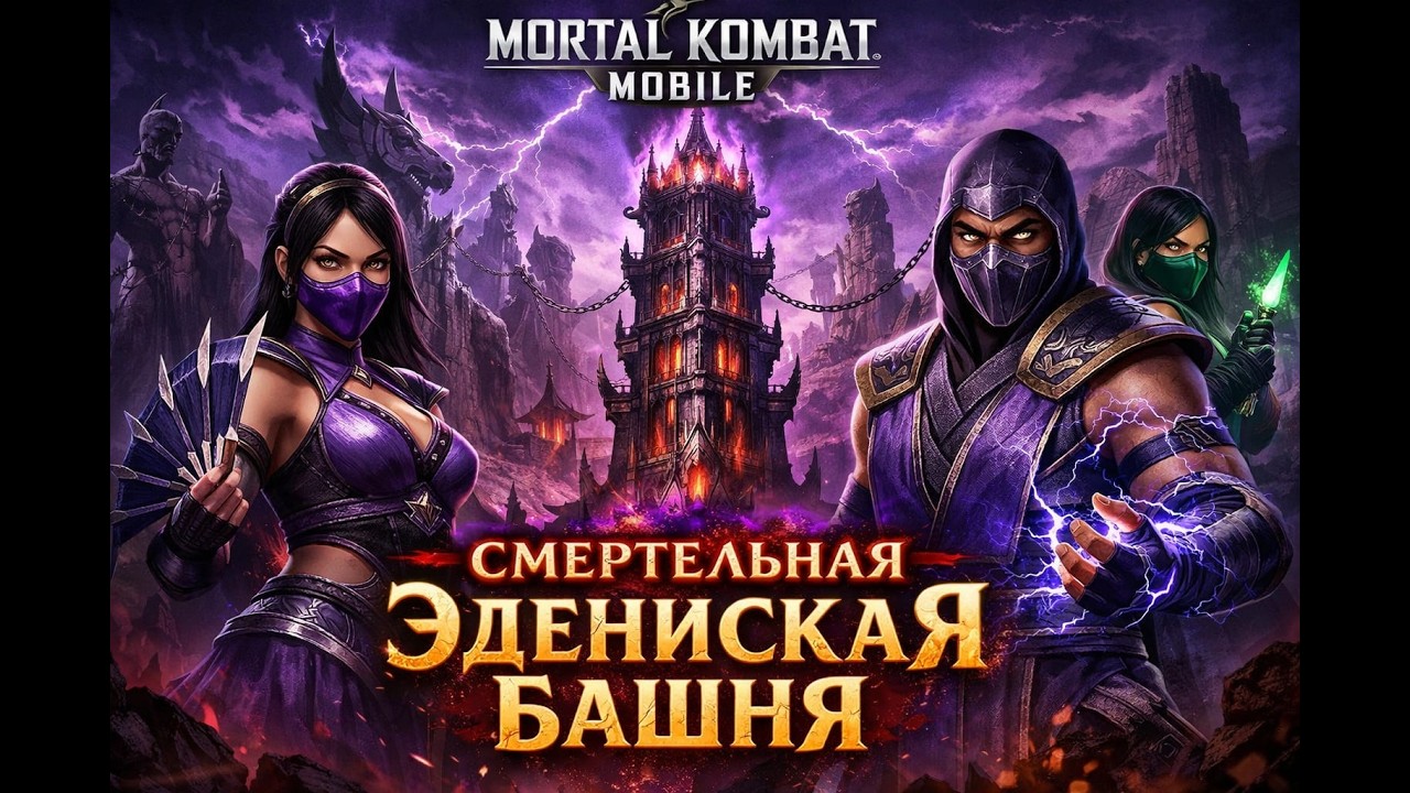Эденийская Башня 200 Боссы Без бонуса башни MK Mobile
