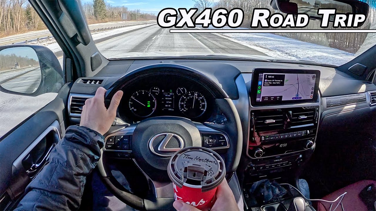 Поездка на Lexus GX460 2023 года — 7 часов в роскошном V8 (бинауральное аудио от первого лица)