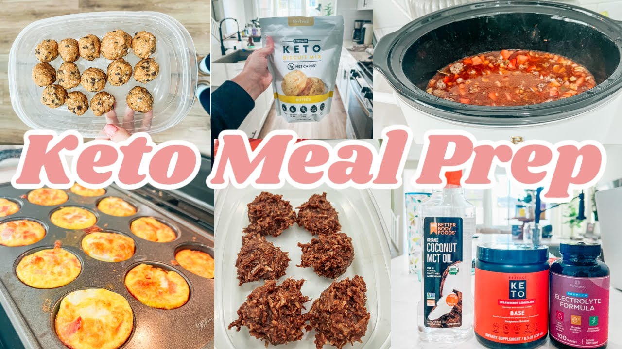 EASY KETO MEAL PREP || Meal Prep For Weight Loss || Dinner, Breakfast, Dessert, & Snack Recipes