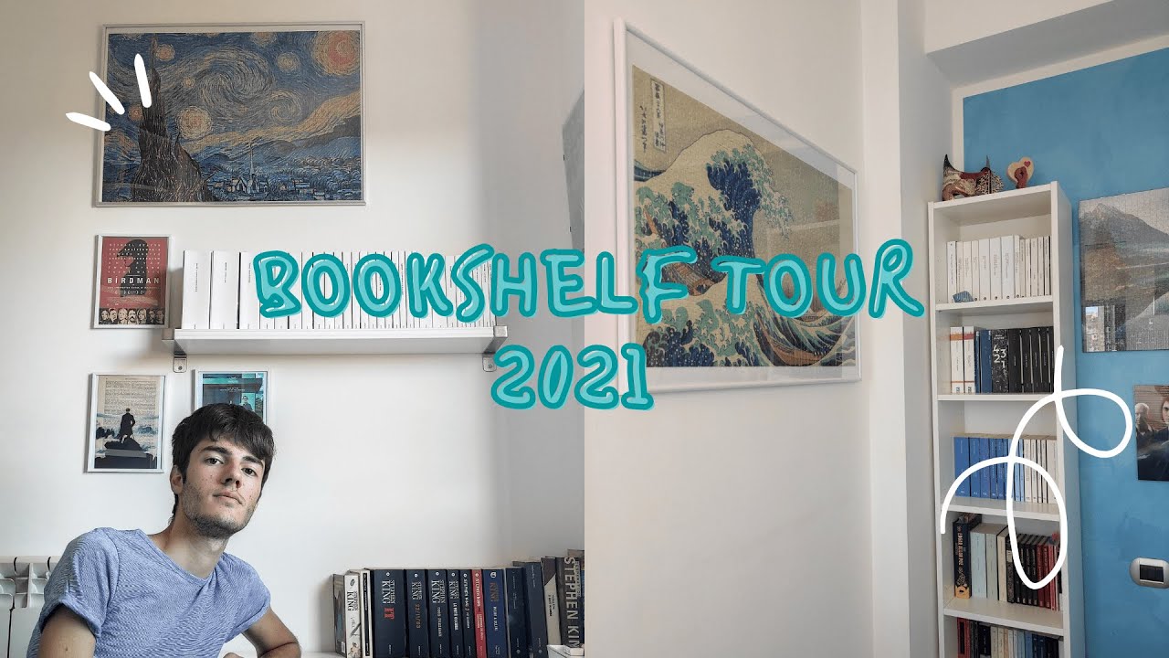 BOOKSHELF TOUR 2021 / Vi mostro i miei libri!!!