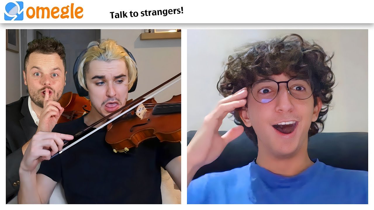 Pretending To Be a Beginner Violinist on OMEGLE