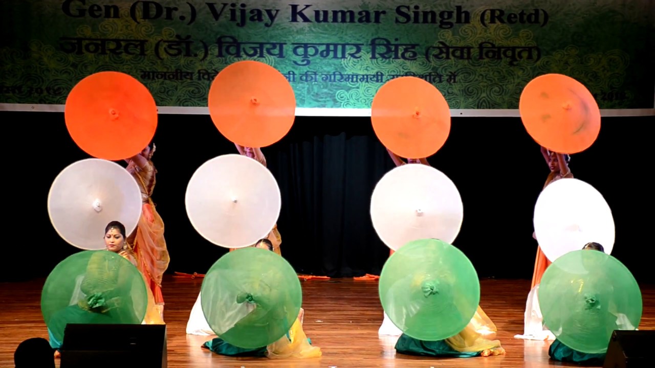KARAN GANGANI PRESENTS FLAG FORMATION DANCE @ IGCIC ON 15 AUG 2018