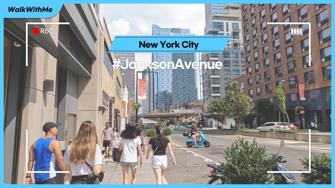 [4K]🗽New York City: Jackson Avenue, Long Island City, Queens | NYC Walking Tour