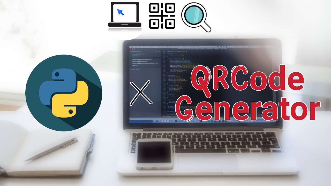 How to generate QR code with python script? | Python Mini Project | Crazy Coders