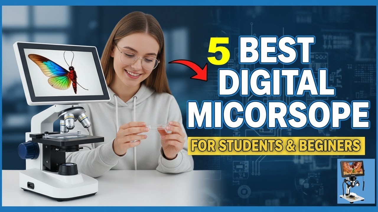 5 Best Digital Microscope for Students and Beginners 🔥 Best Microscope