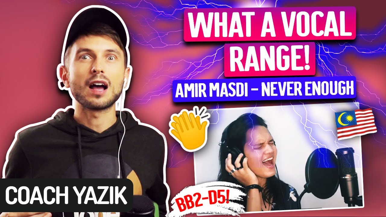 YAZIK reacts to NEVER ENOUGH - Amir Masdi