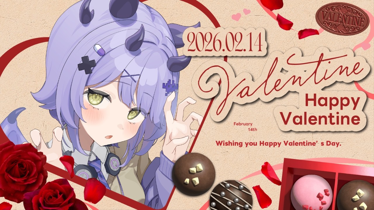 【雑談】手元カメラあり！チョコを食べます～