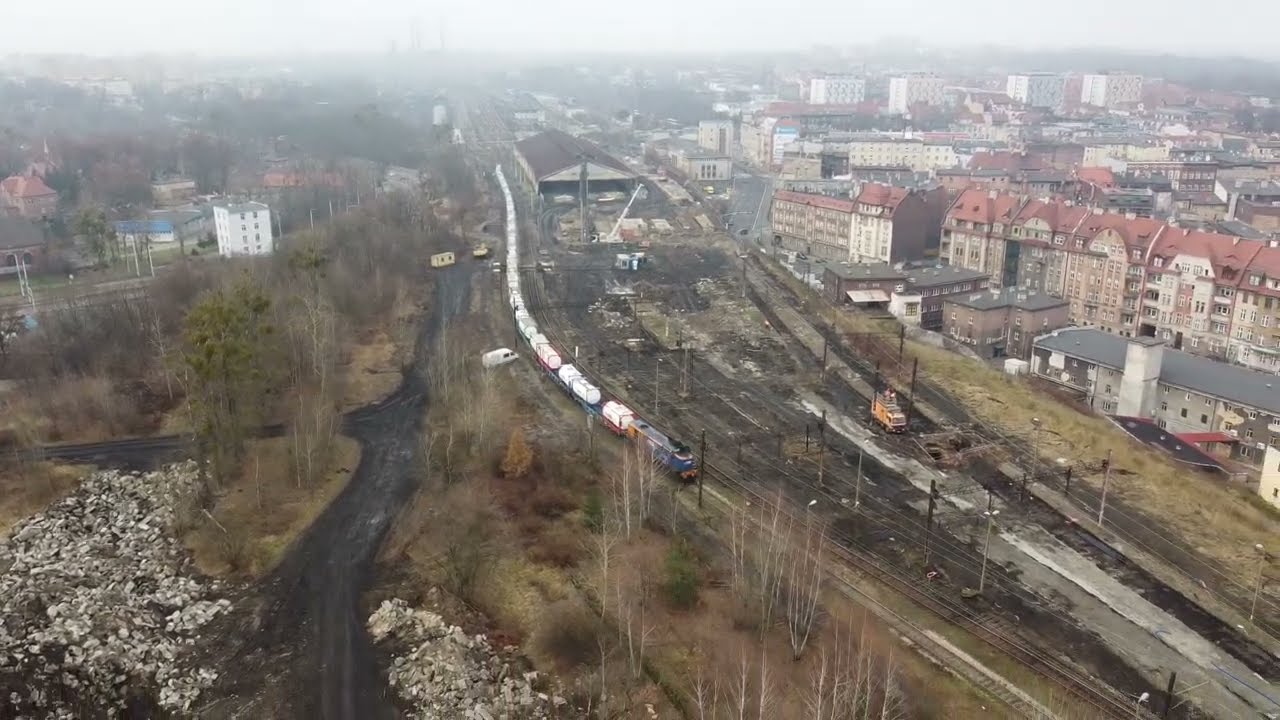 przebudowa linii kolejowej nr 131 i hali peronowej dworca PKP w Bytomiu