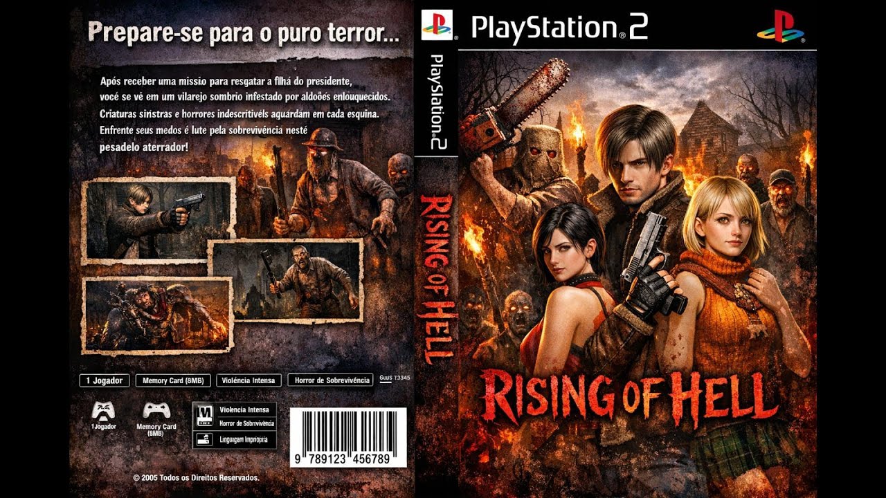 RE4 RISING OF HELL PS2