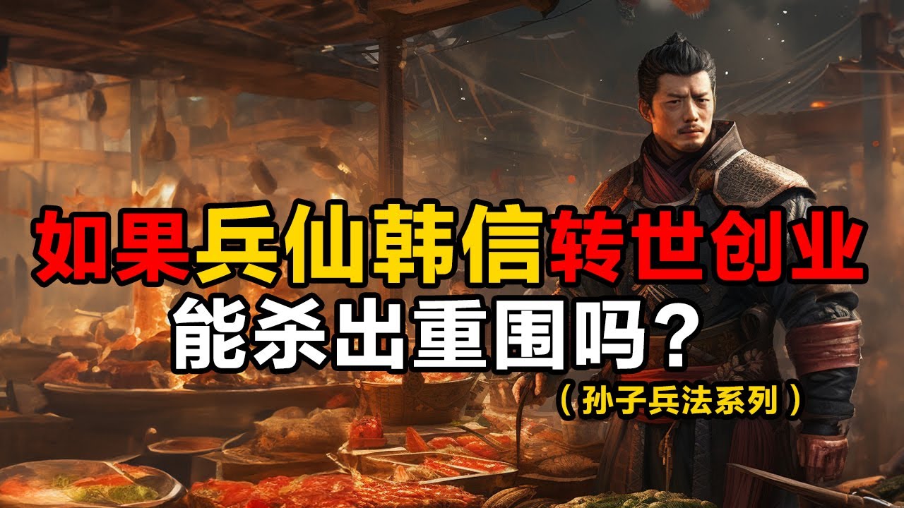 如果兵仙韩信转世创业，能杀出重围吗？