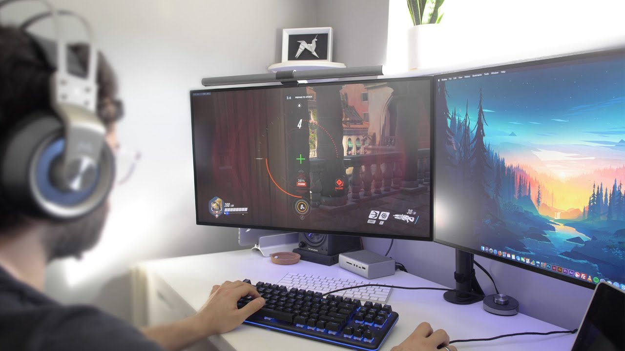 5 Reasons You Need a Monitor Arm Mount - 1Home Dual Monitor Arm