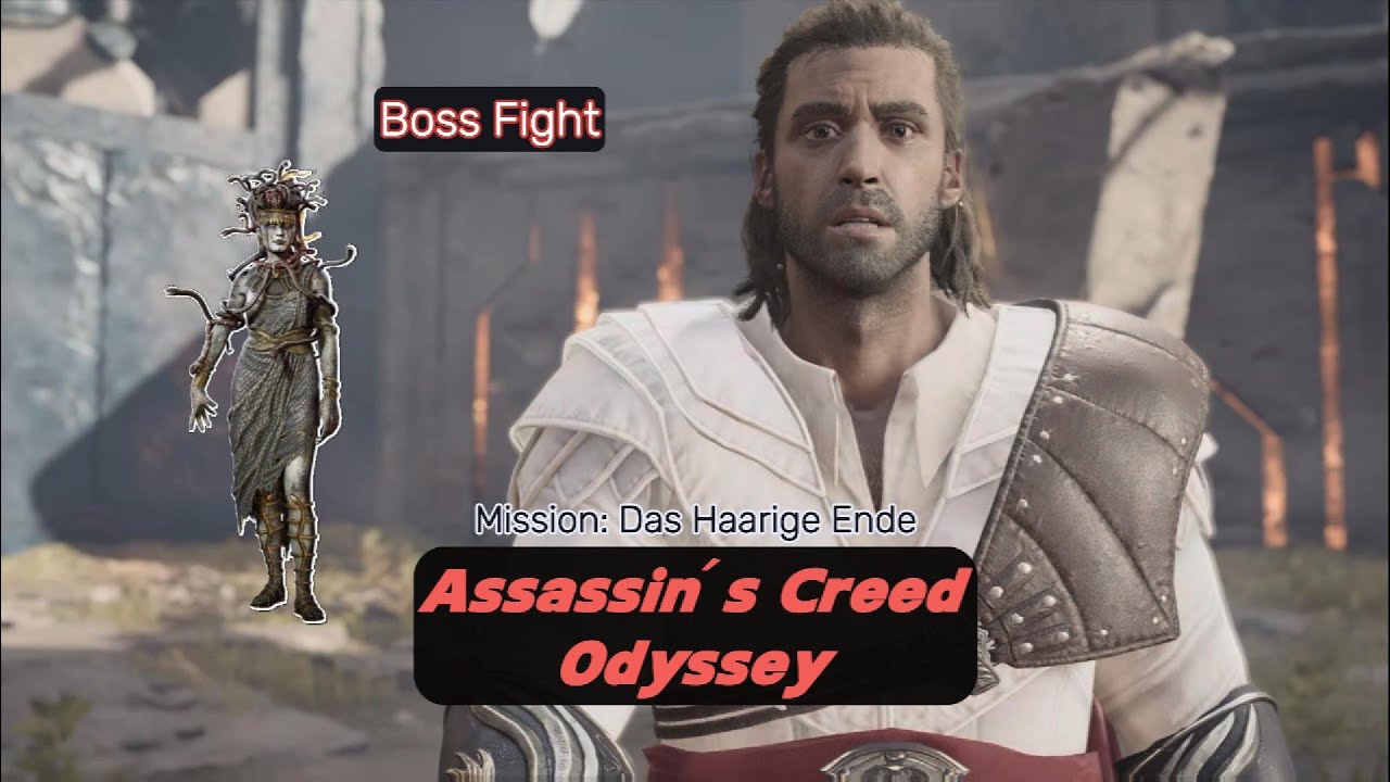 Assassins Creed Odyssey | Medusa Boss Fight | DEUTSCH