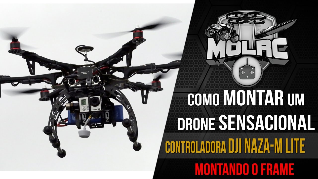 Como Montar um Drone SENSACIONAL: Montando o Frame