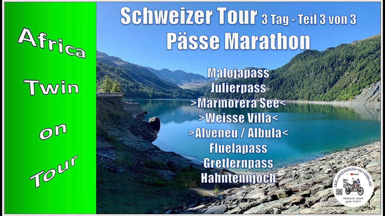 Schweiz Motorrad Reise Tour 3 Tag - Teil 3 von 3 / Africa Twin