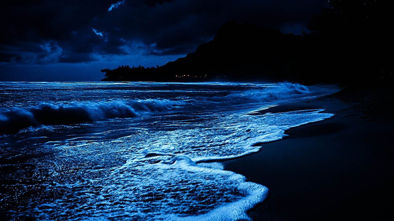 Fall Asleep In Under 3 Minutes - 10 Hours of Gentle Ocean Waves to Calm Mind and Release Worries