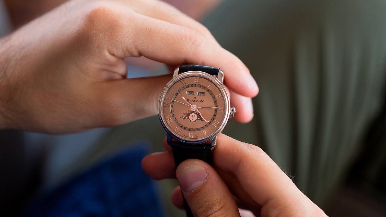 Неделя на запястье: Blancpain Villeret Complete Calendar