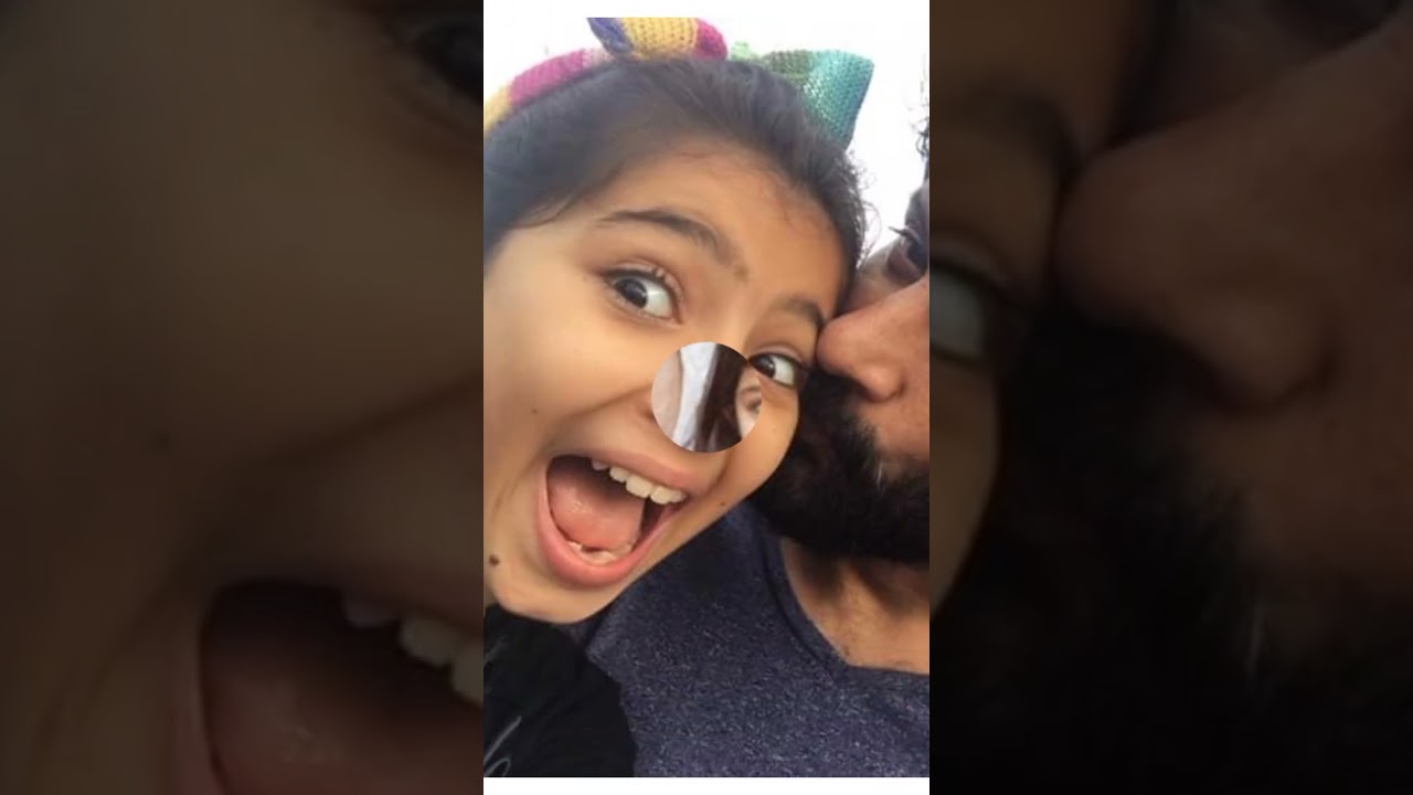 sara arjun with her dad arjun ❣