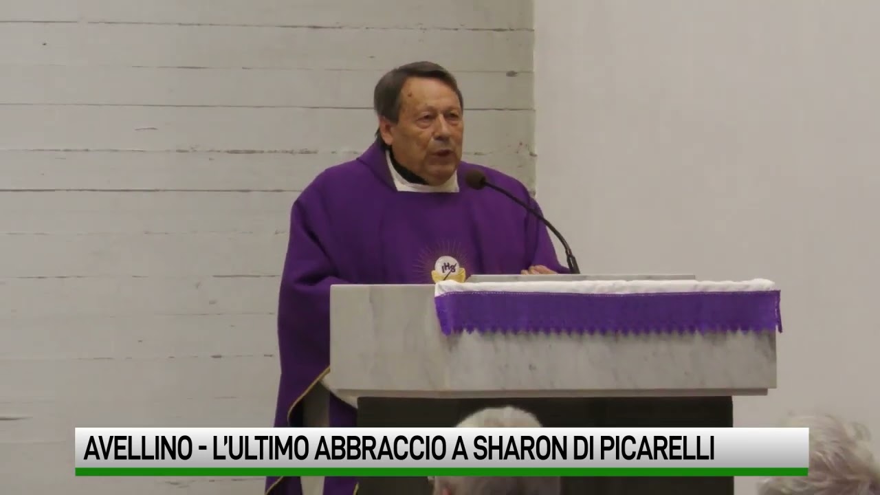 Cuori di luce e palloncini bianchi per Sharon