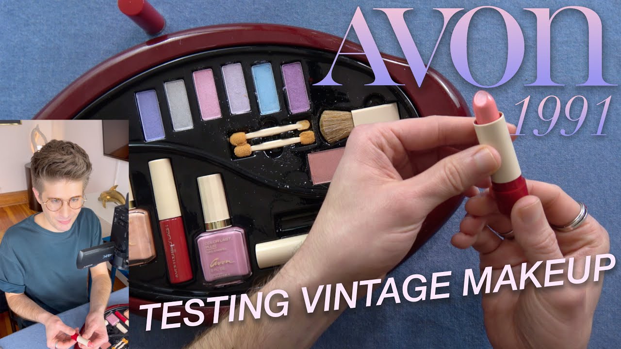 Avon Color Tray of Beauty 1991 *Testing Vintage Makeup* Cole Chickering