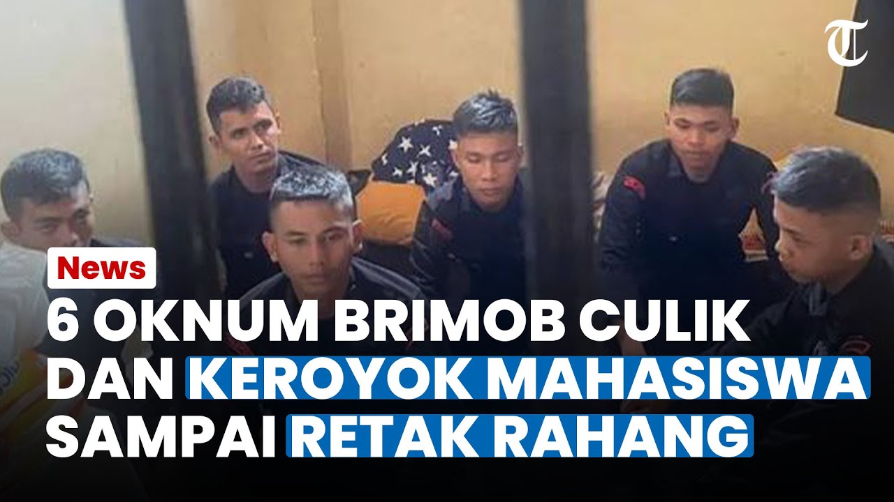 Bela Sepupunya yang Dibentak, Mahasiswa Dikeroyok 6 Oknum Brimob Sampai Ditodong Senjata
